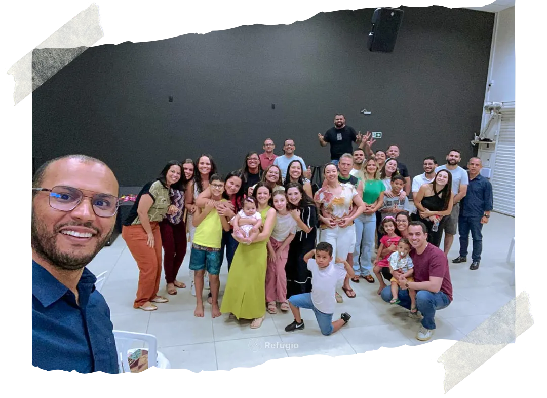Equipe de líderes da Comunidade Refúgio